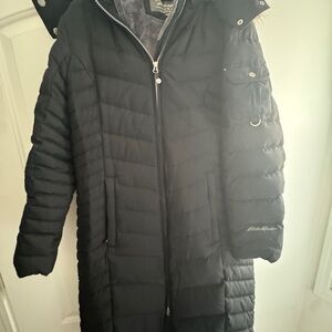 Eddie Bauer Women's Black Puffer Jacket